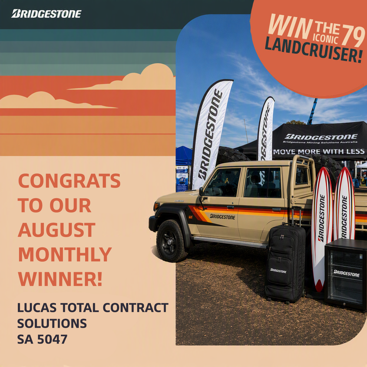 LandCruiser Campaign August Monthly Winner
